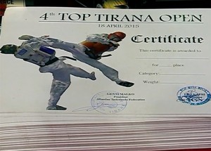 Taekuondo-Top-Tirana-2015-certifikata