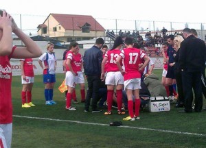 Futboll-Femra-Vllaznia-Kinostudio-kupa-2016-demtimi-portierja