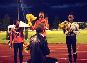 Atletike-Luiza-Gega-2016-Monbeliard-France-podium