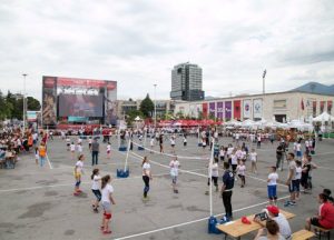 Tirana-Fan-Zone-volejboll-plan-i-vogel