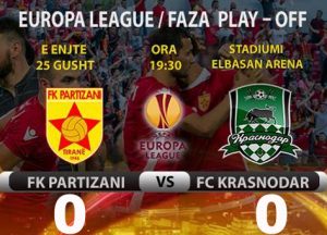 Partizani-Krasnodar-rezultati